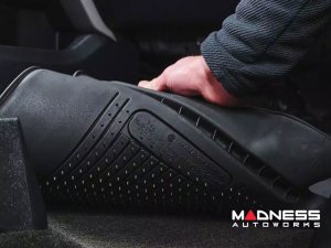 Toyota Tacoma Floor Liners - Front & Rear - Weatherbeater - Crew Cab/ Manual Transmission